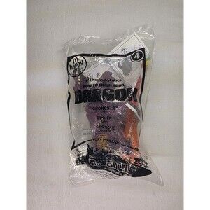 How To Train Your Dragon Gronckle Purple Dragon  2010 McDonald’s Happy Meal Toy